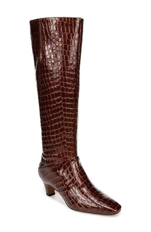 Shop Sarto By Franco Sarto Andria Knee High Boot In Brown