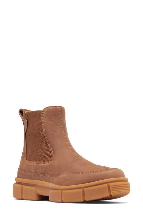 Sorel Explorer Chelsea Boot In Velvet Tan/ Gum 2