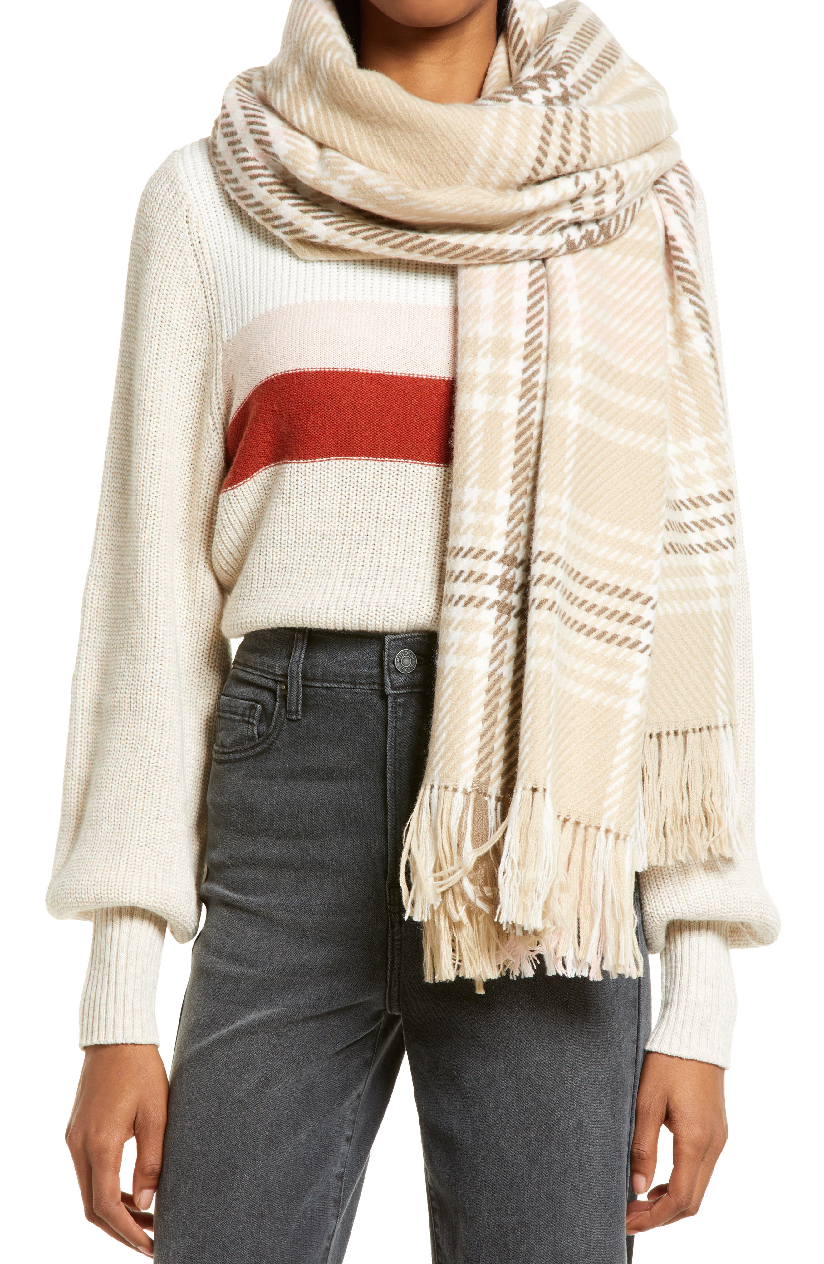 tan cashmere wrap