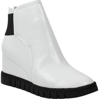 J. Renee Nagetta Wedge Sneaker B - White