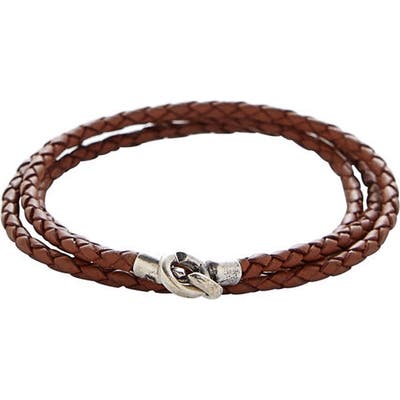 Degs & Sal Leather Wrap Bracelet