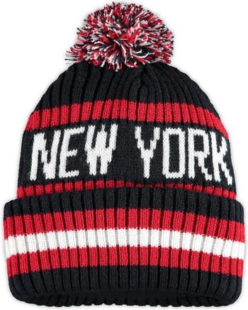 47 Men\'s \'47 Navy New Hat with York | Pom Nordstrom Cuffed Giants Legacy Bering Knit
