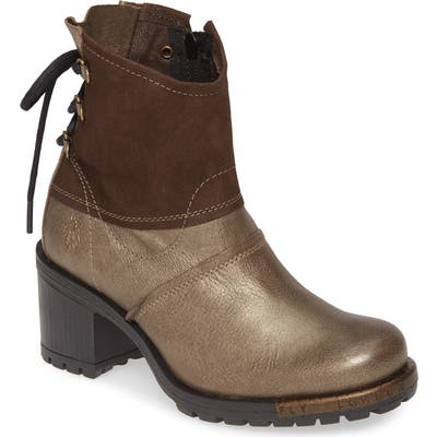 Fly London Lesi Boot - Grey