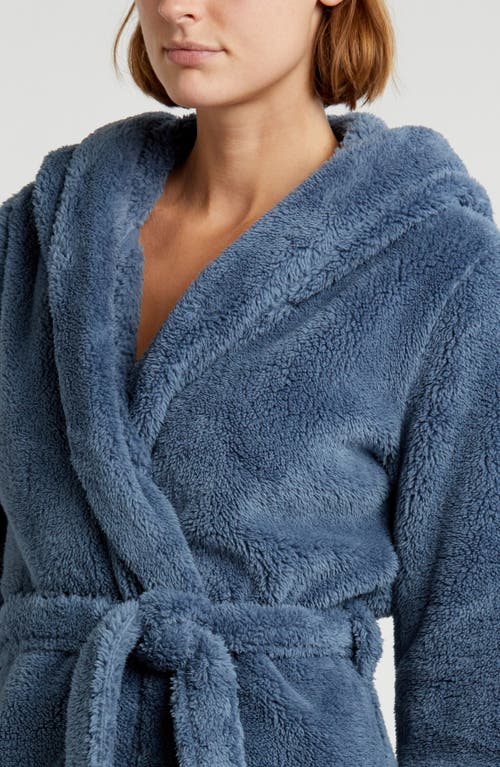 Ugg(r) Aarti Faux Shearling Hooded Robe In Sea Level
