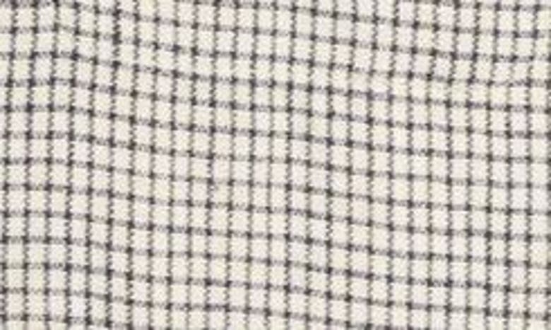 Shop Drake's Check Linen Forestiere Jacket In Ecru And Navy