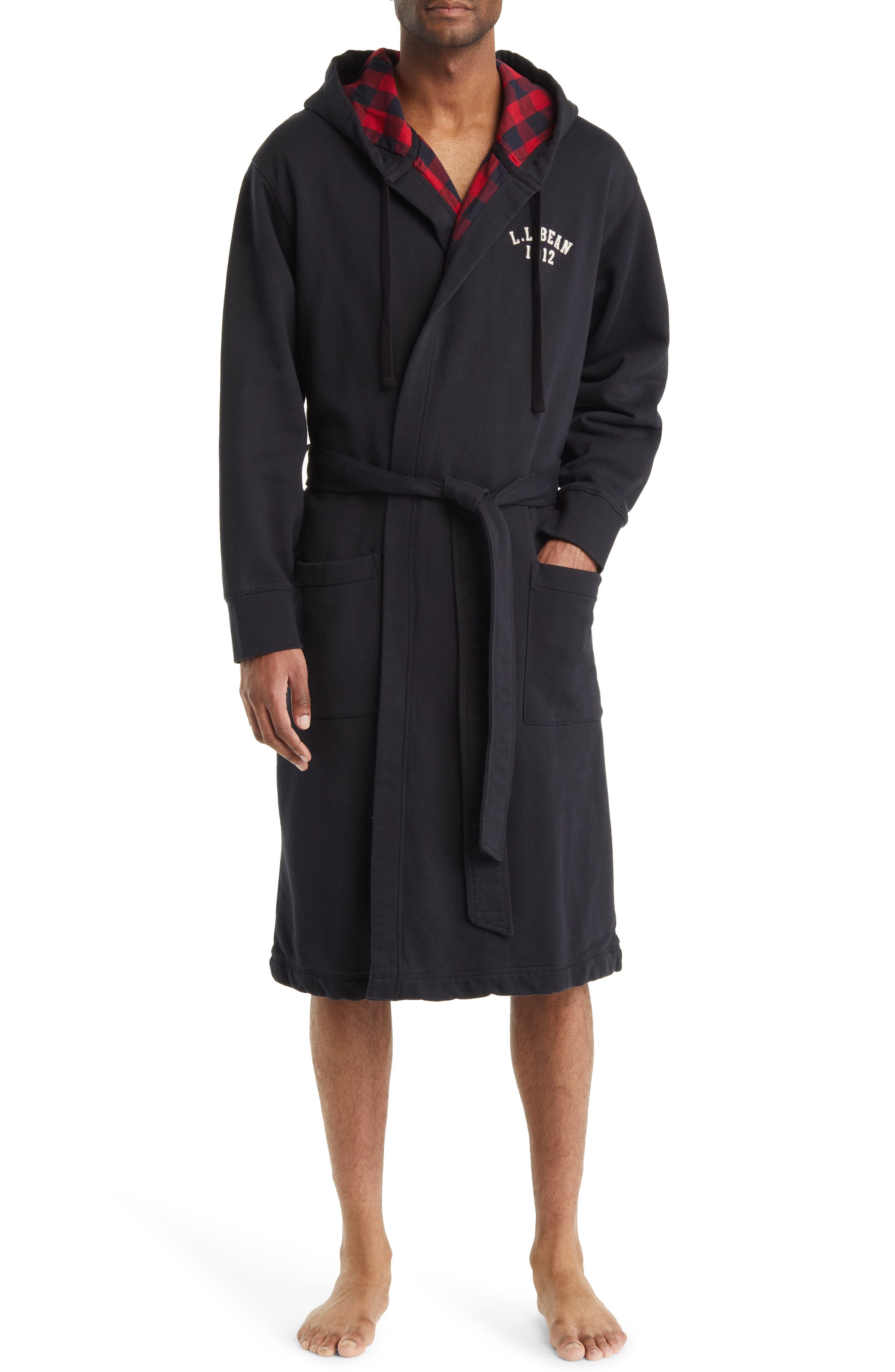 hooded rugby robe
