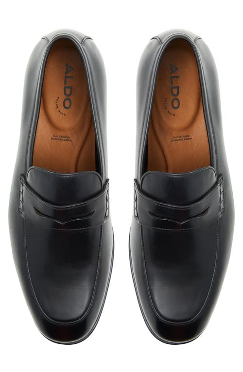 Shop Aldo Darris Penny Loafer In Black