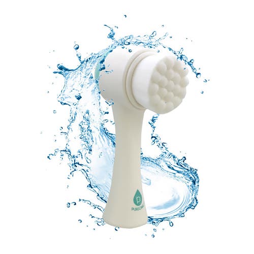 Shop Pursonic Dual Sided Facial Cleansing Brush In Aqua