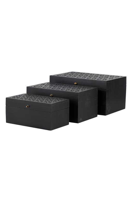 NOVOGRATZ NOVOGRATZ SET OF 3 DECORATIVE BOXES