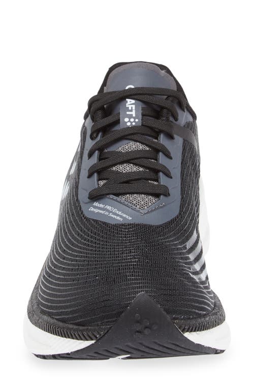 Shop Craft Pro Endur Distance Running Shoe In Black/white