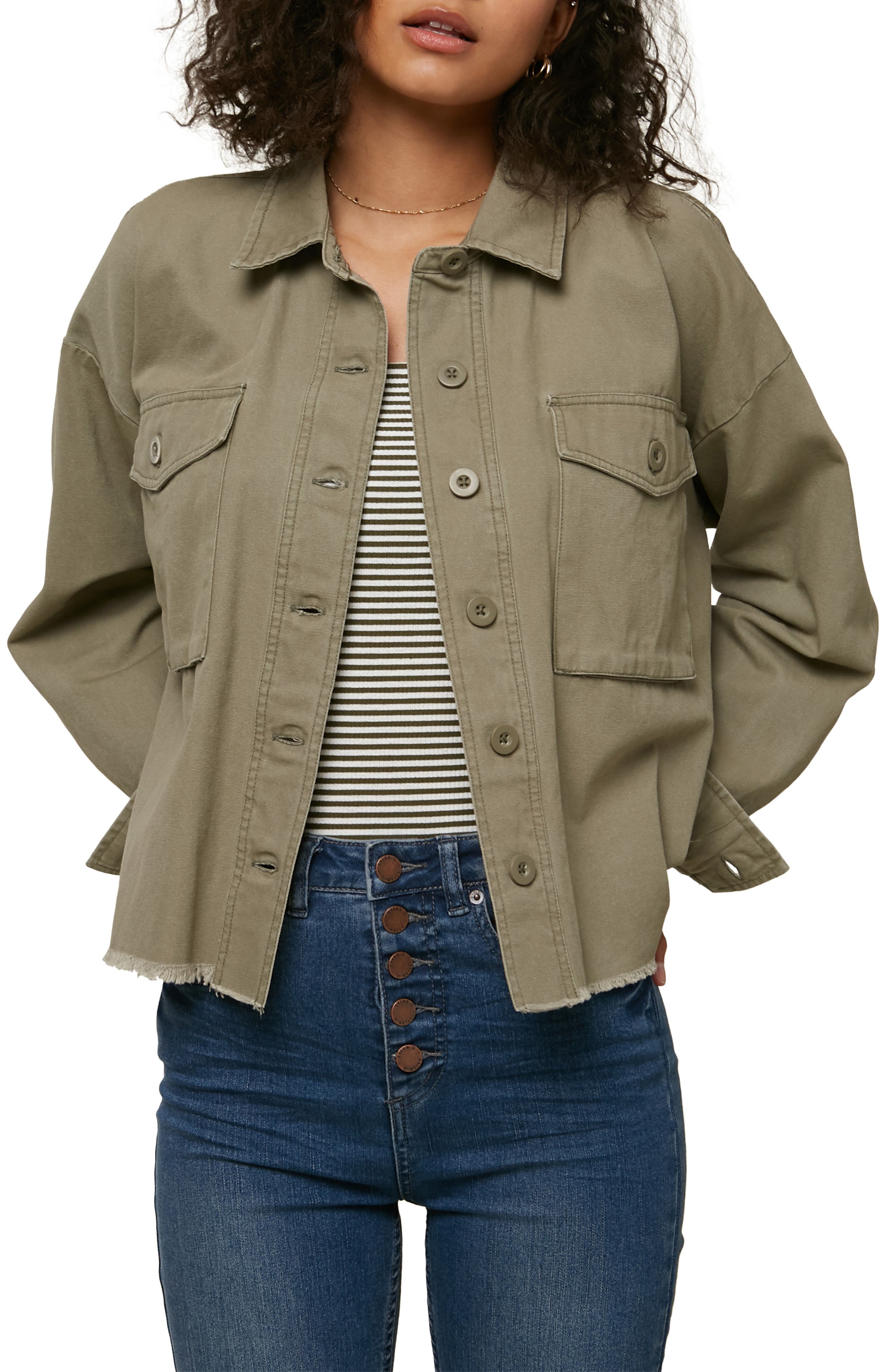 nordstrom army jacket