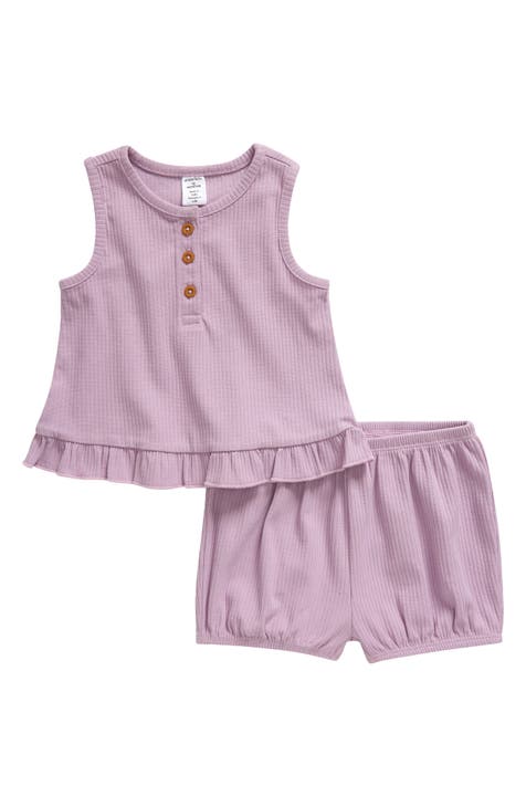 Rib Tank Top & Shorts Set (Baby)