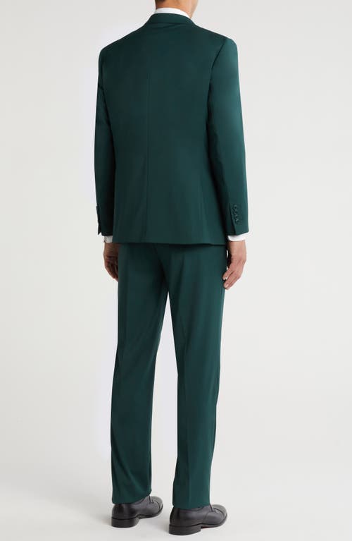 Braveman Classic Fit 3-piece Suit In Hunter Green