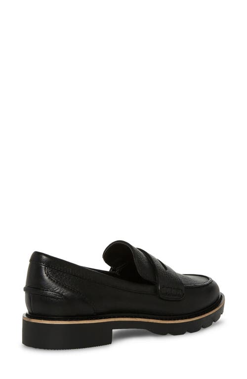 Blondo Waterproof Penny Loafer In Black Leather