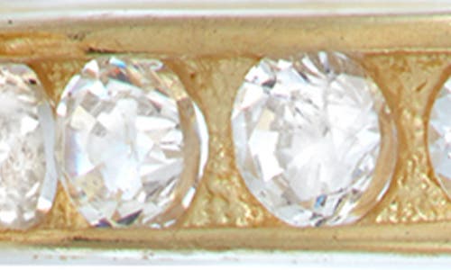 Fzn Cz Drop Earrings In Yellow