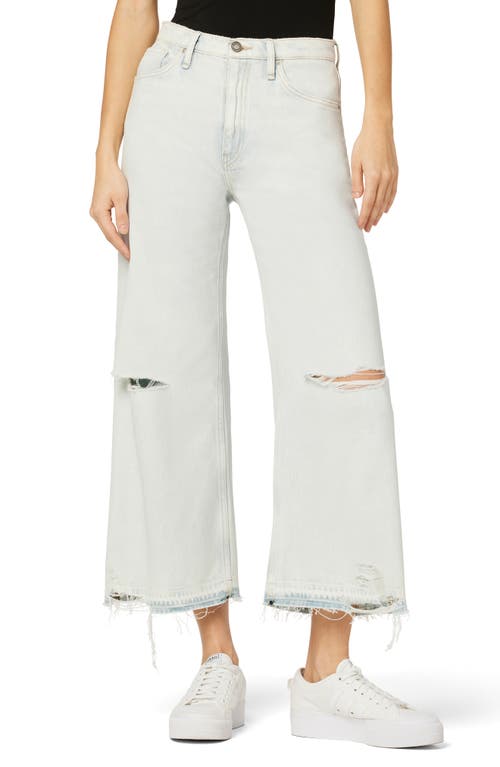 Shop Hudson Jeans Jodie Ripped High Waist Ankle Wide Leg Jeans In Worthy Dest