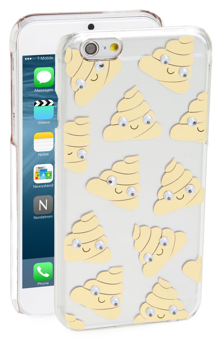 Skinnydip Poo Emoji Iphone 6 6s Case Nordstrom
