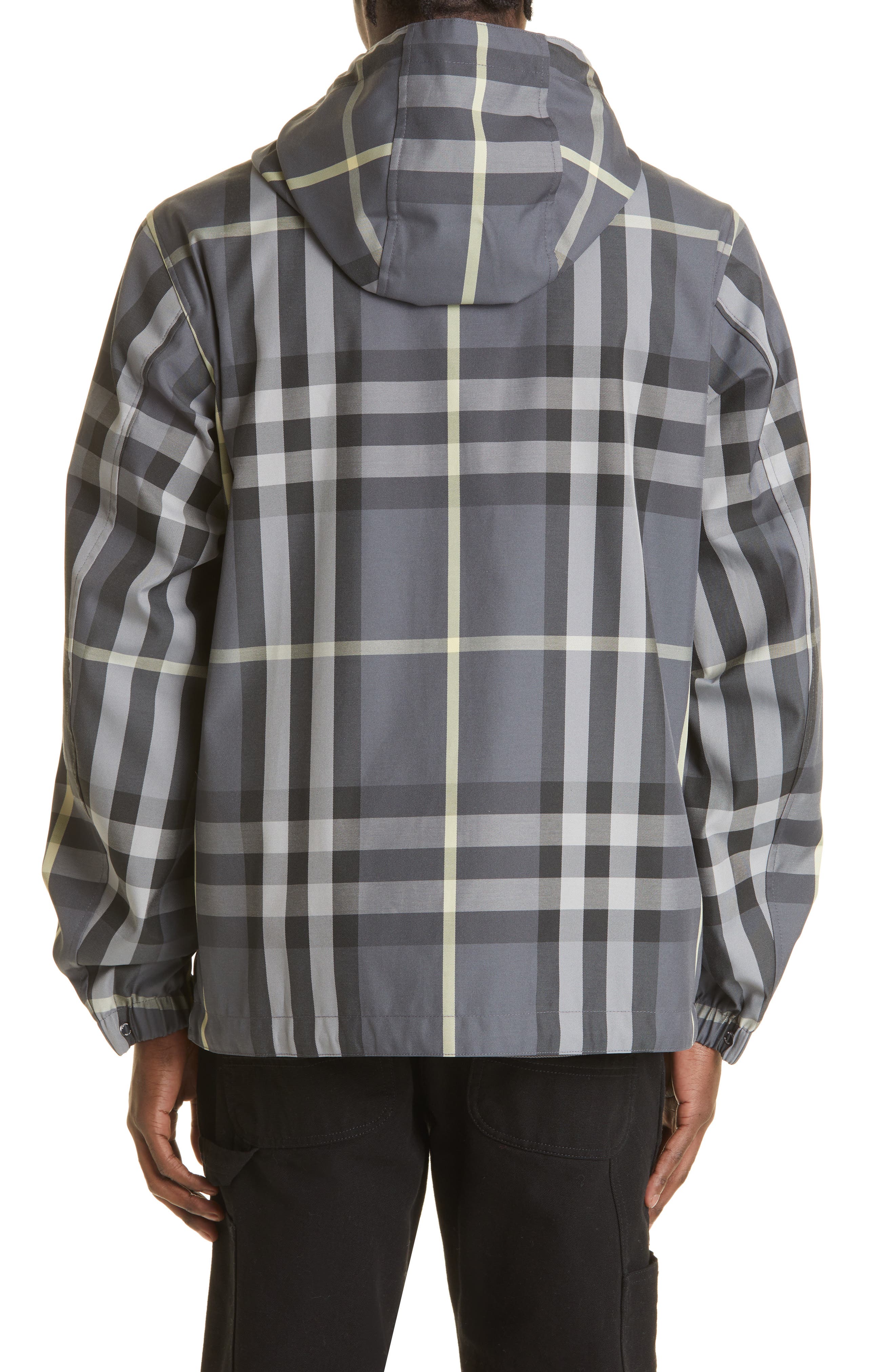 Burberry Check Reversible Hooded Jacket 