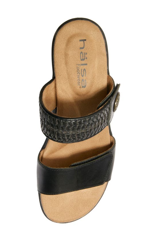 Shop Halsa Footwear Delilah Sandal In Black