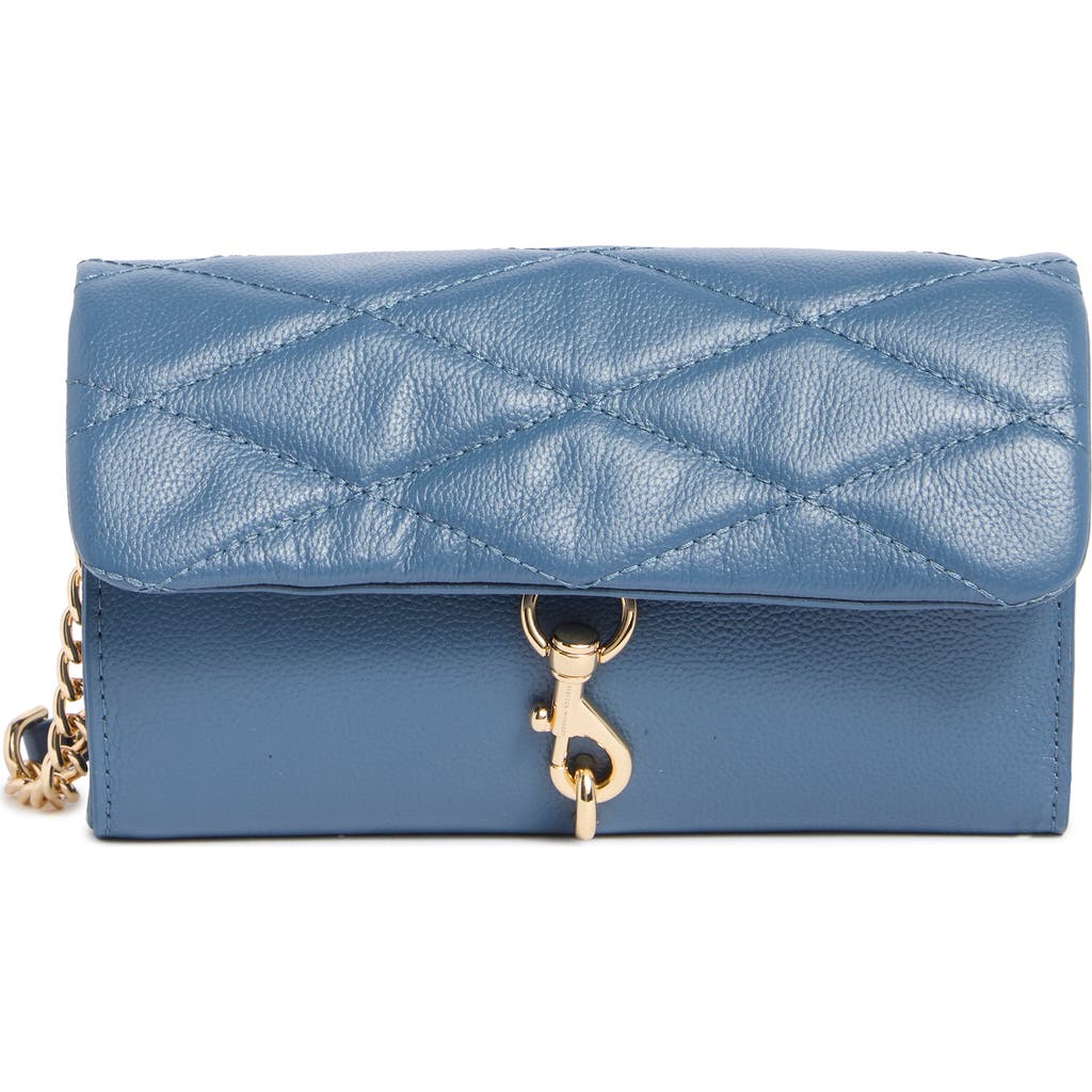 Rebecca Minkoff Edie Wallet On A Chain In Cielo