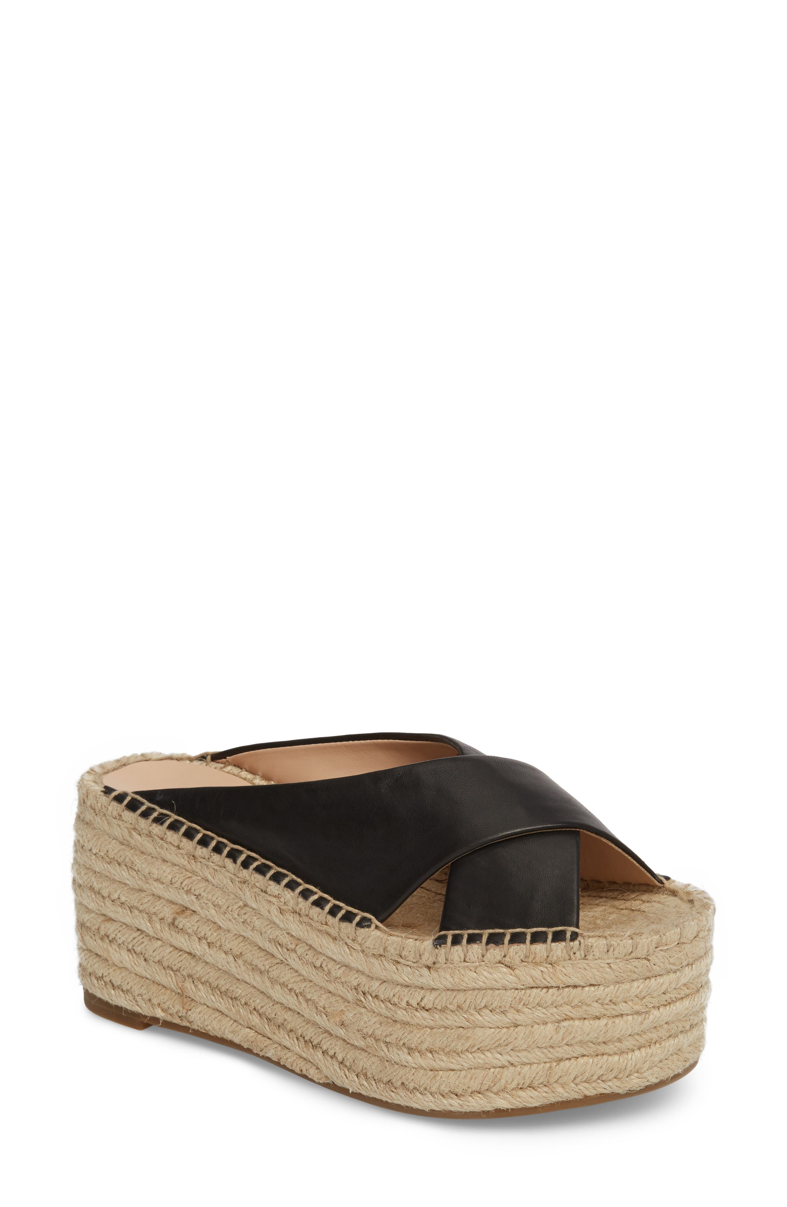 Pour La Victoire Womens Rica Espadrille Wedge Sandal