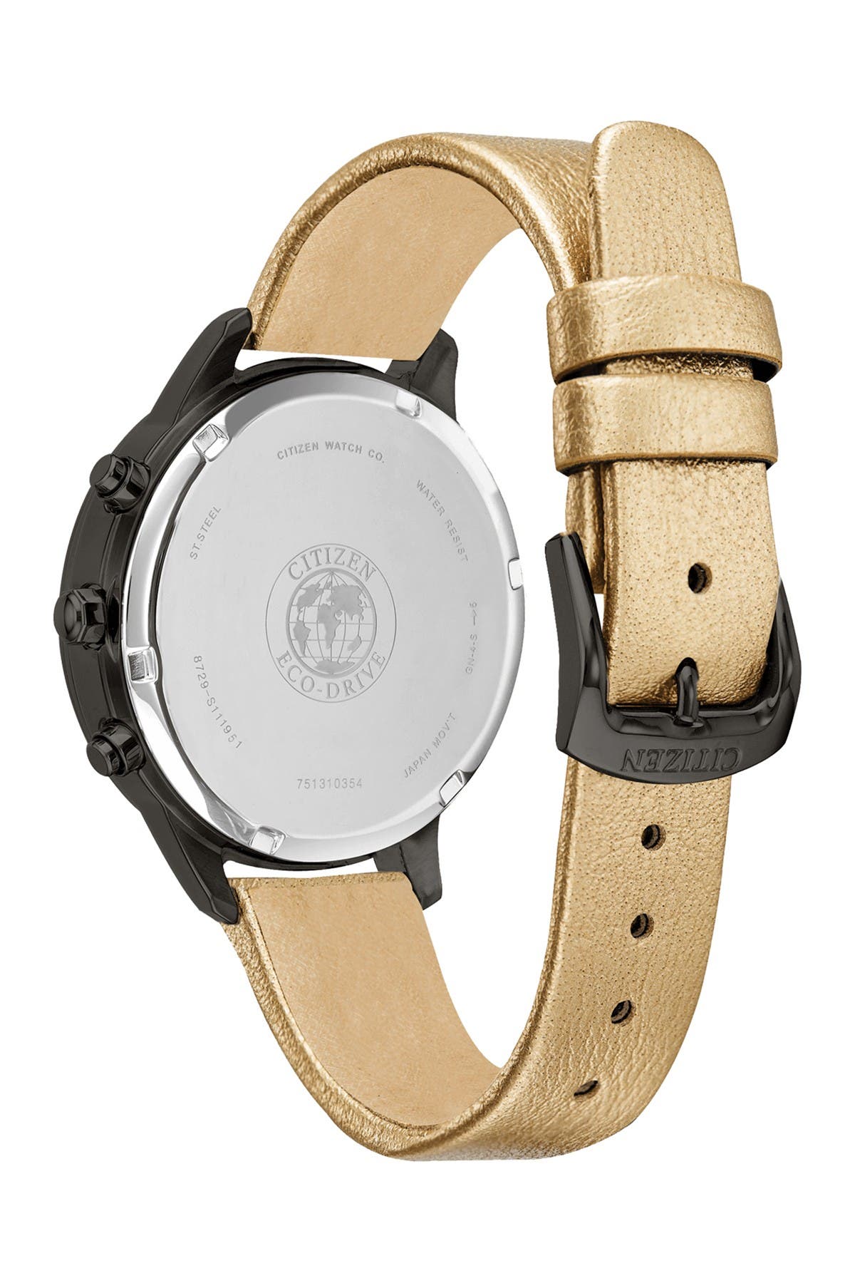 Citizen | Women's Eco-Drive Vegan Leather Strap Watch, 39mm | Nordstrom ...