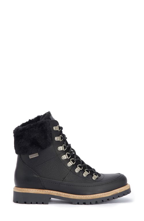 Shop Barbour Woodside Waterproof Hiking Boot In Black