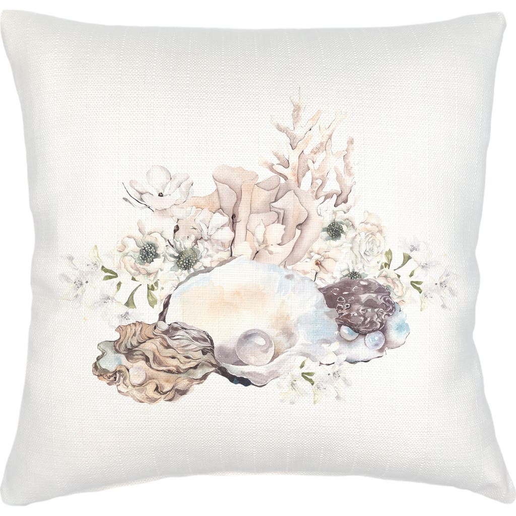 ANAYA ANAYA LINEN PILLOW WITH DOWN ALTERNATIVE INSERT