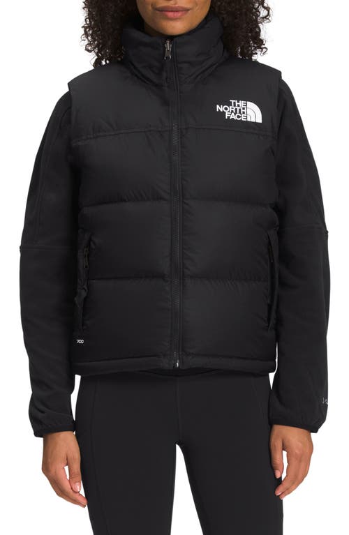 The North Face Nuptse 1996 Packable 700 Fill Power Down Vest in Recycled Tnf Black at Nordstrom, Size Small