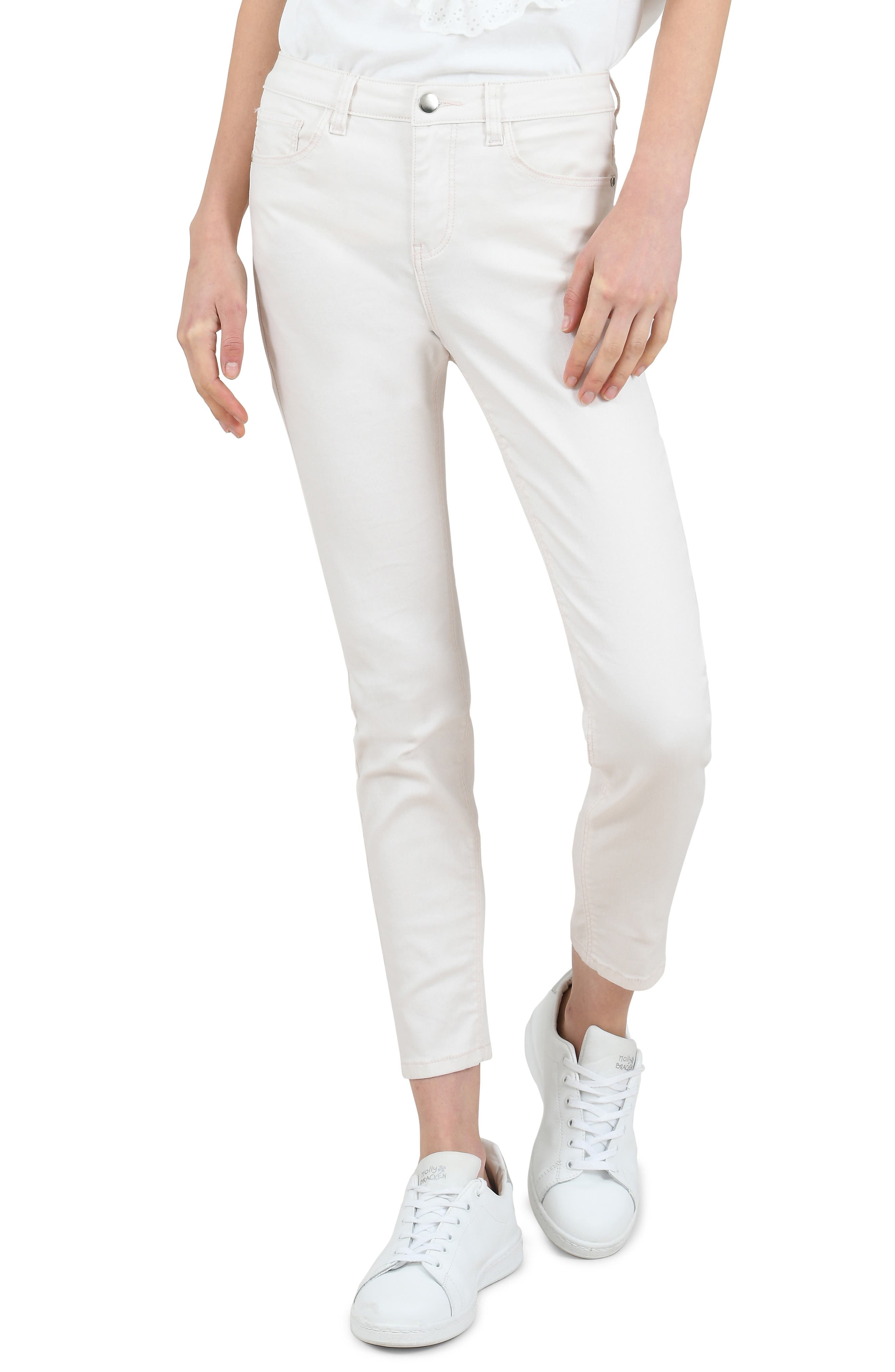 nordstrom womens white jeans