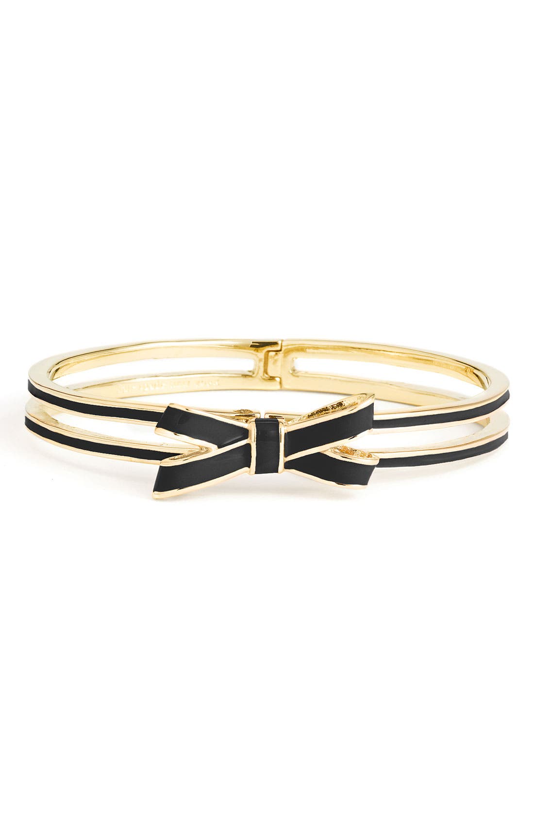 kate spade new york double bow hinged bangle Nordstrom