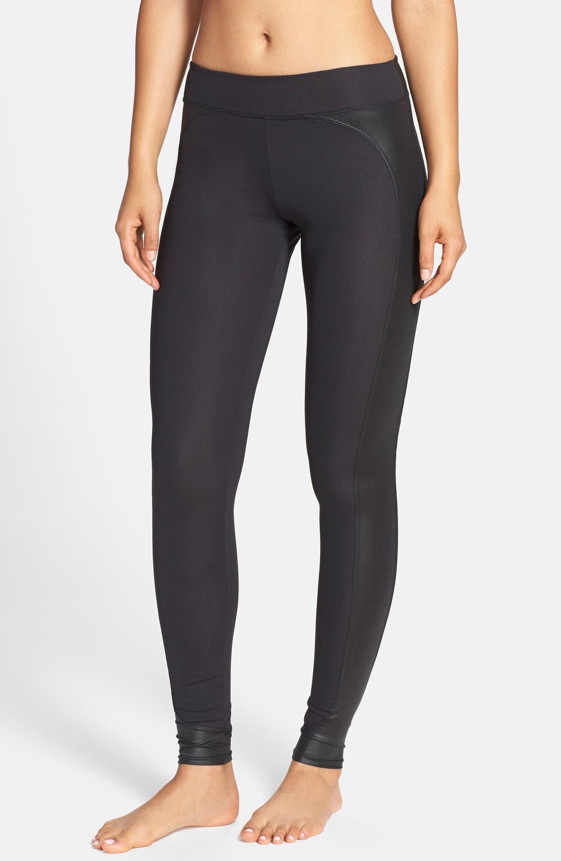 Solow Diamond Embossed Leggings Nordstrom