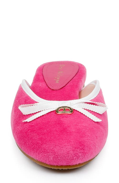 Dee Ocleppo Athens Terry-cloth Mules In Pink