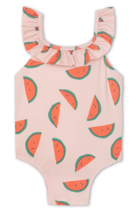 Kids' Watermelon One-Piece Swimsuit (Toddler, Little Kid & Big Kid)