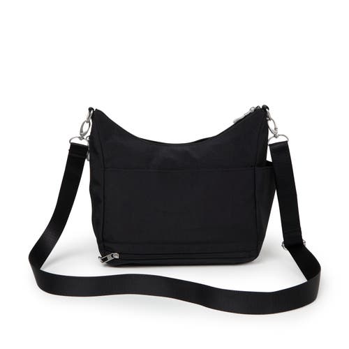 Baggallini Modern Everywhere Hobo Crossbody Bag With Wristlet In Black