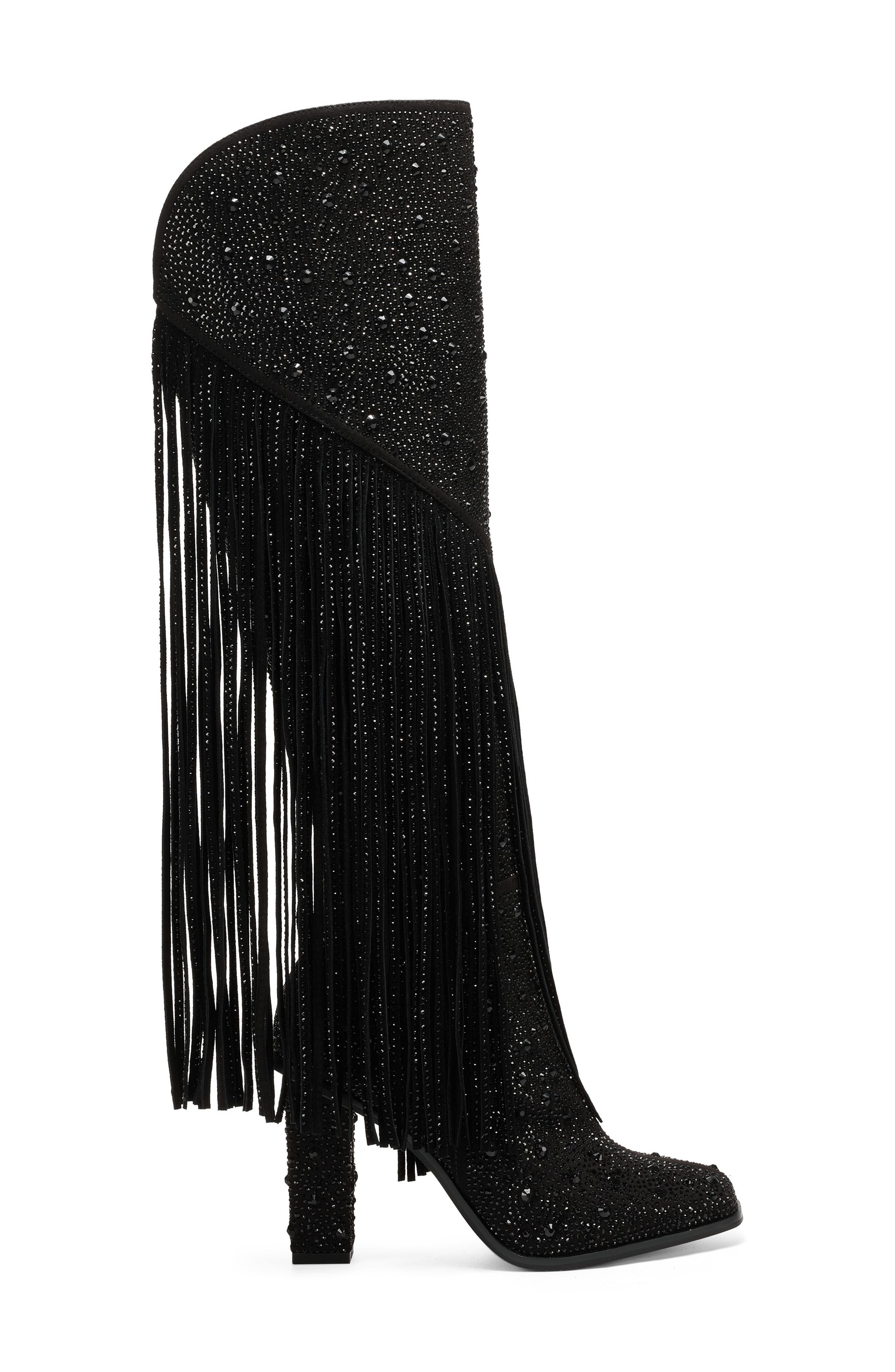 Jessica Simpson Asire Fringe Knee High 