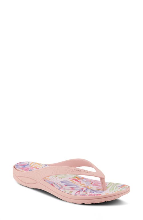 Spring Step Contilo Flip Flop In Pink