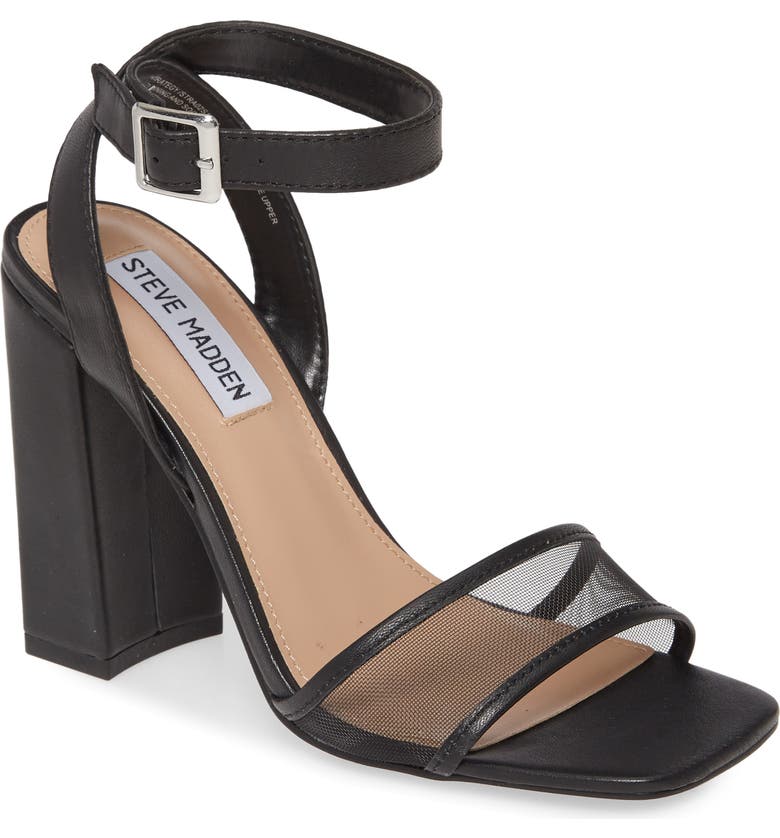 Steve Madden Strategy Ankle Strap Sandal (Women) | Nordstrom Steve Madden | Frame Ankle Strap Block Heel Sandal | Nordstrom Rack