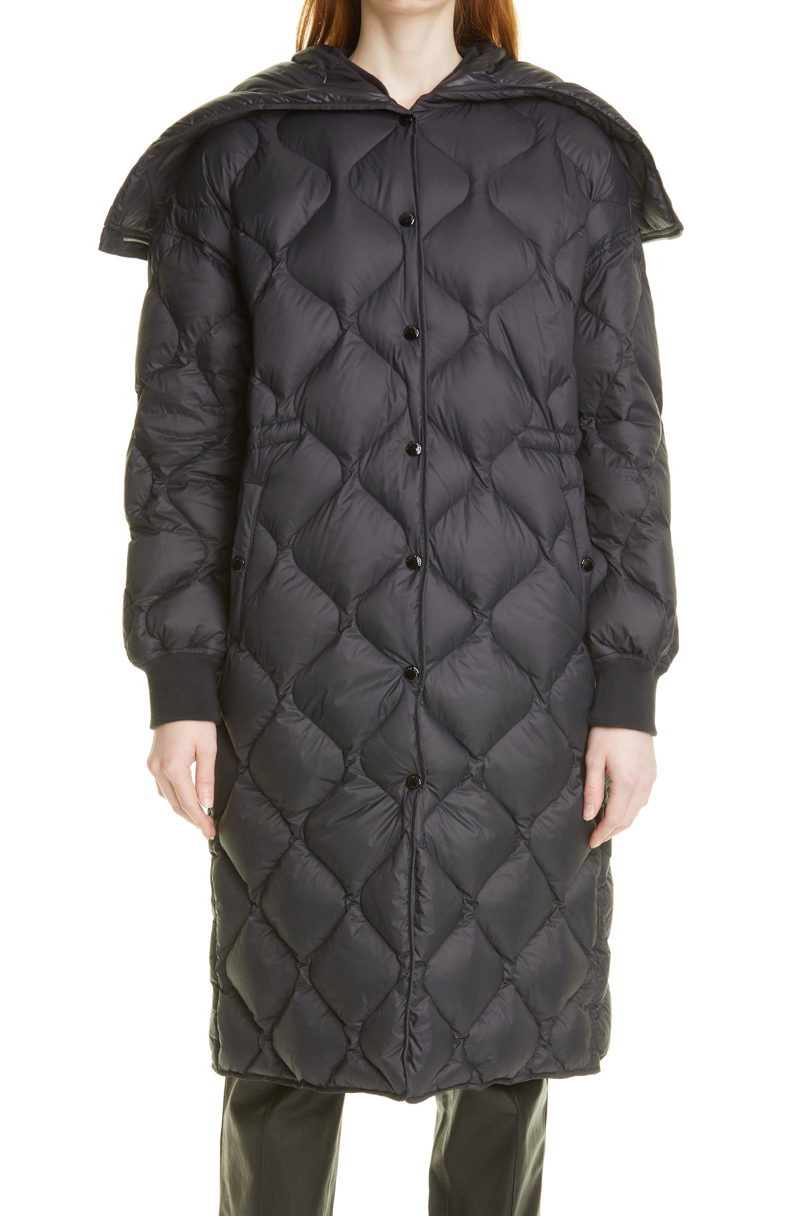 nordstrom long puffer coat