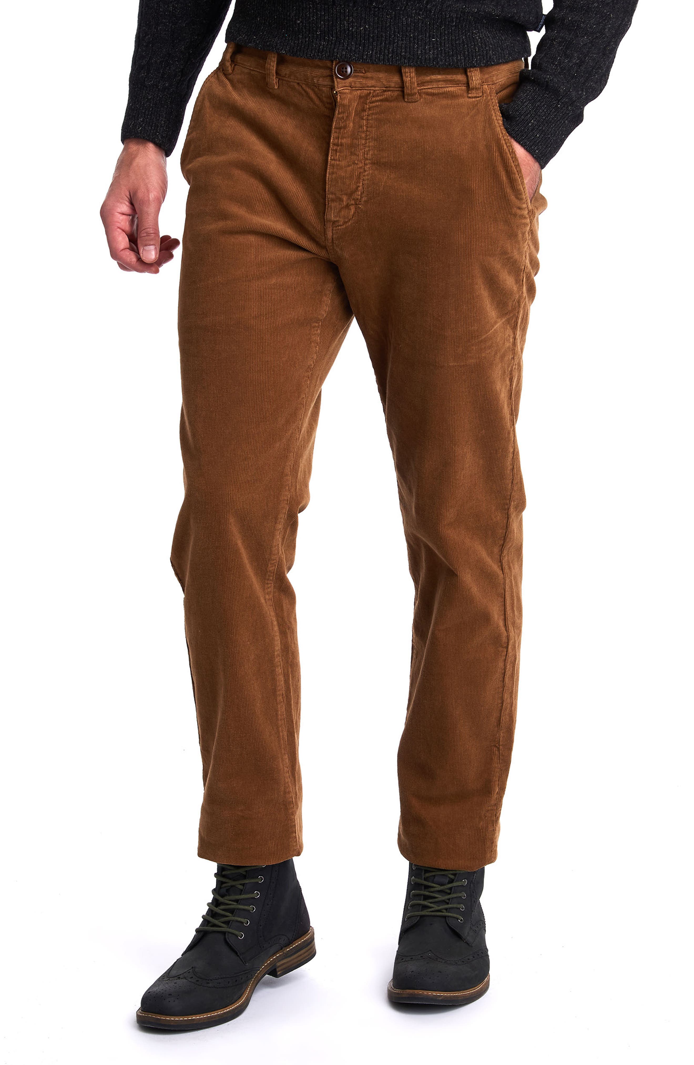 mens cuffed corduroy pants