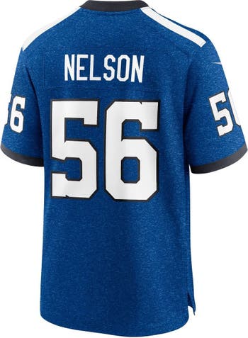 Nike Men's Nike Quenton Nelson Royal Indianapolis Colts Indiana Nights  Alternate Game Jersey