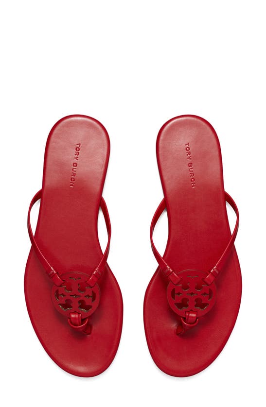 Tory Burch Miller Knotted Sandal In Light Berry | ModeSens