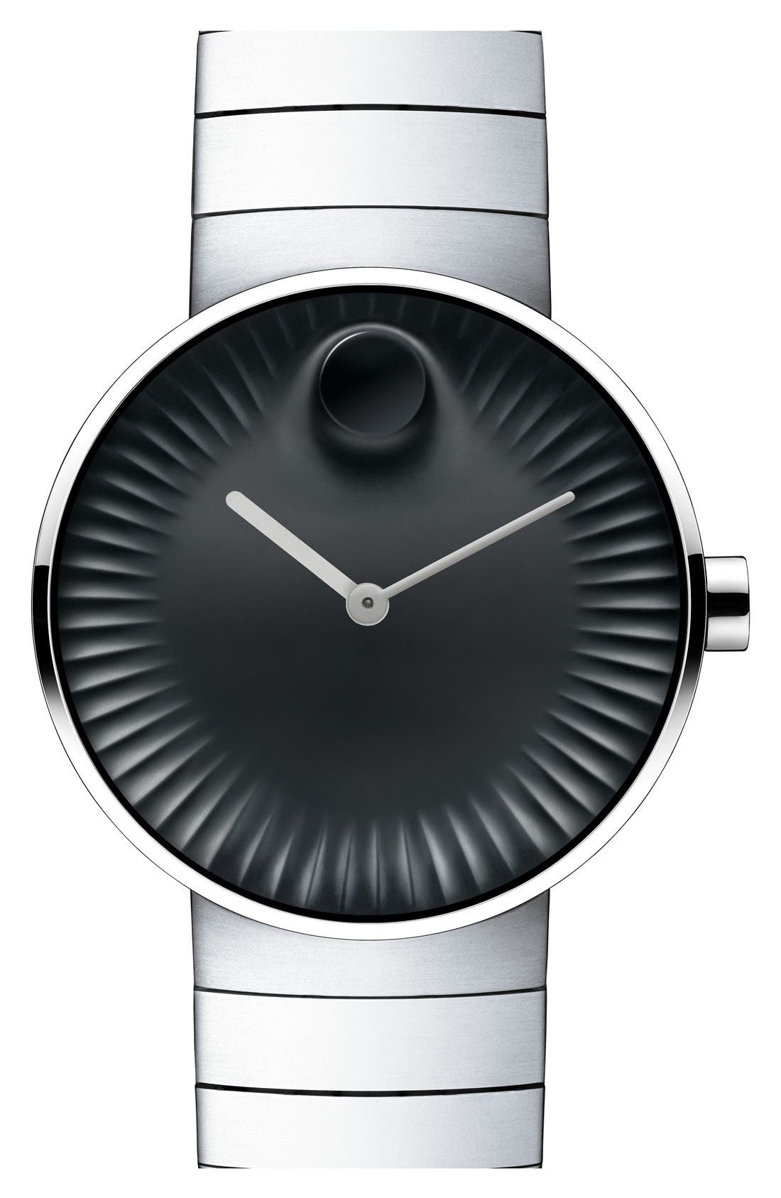 Movado 'Edge' Bracelet Watch, 40mm Nordstrom