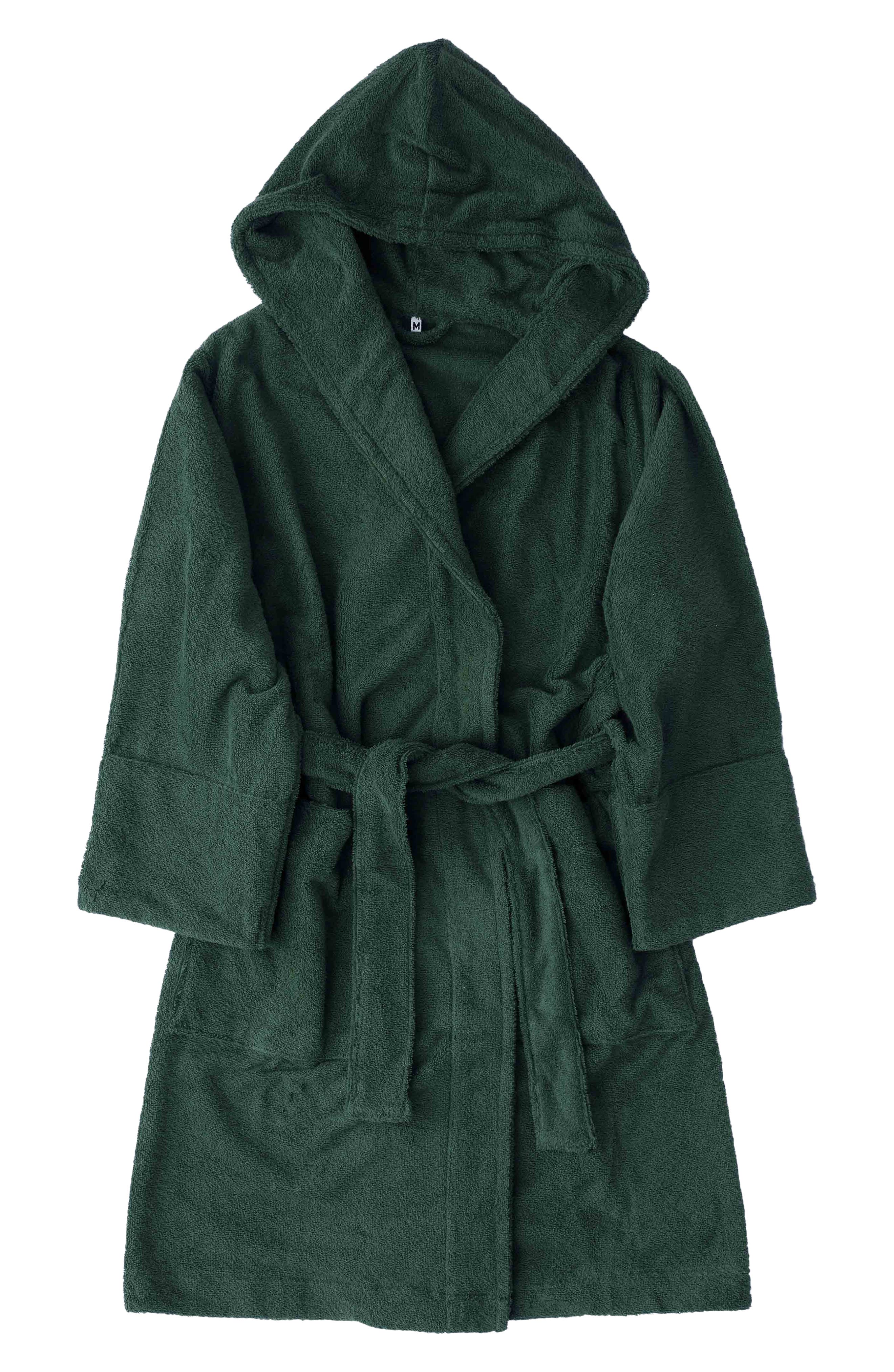 Tekla Organic Cotton Hooded Bathrobe Nordstrom