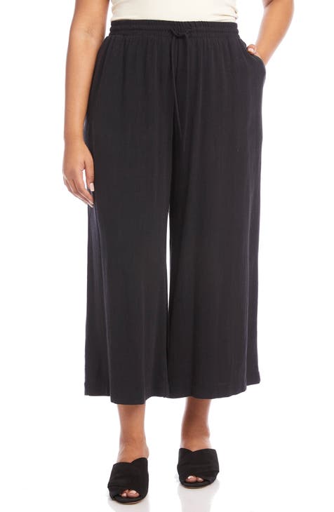 Karen Kane Black Travel Jersey Pants - Women's Medium
