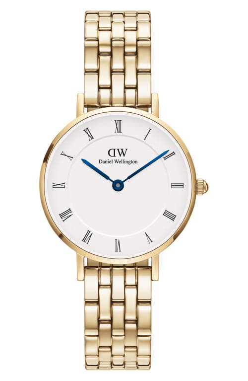 Daniel Wellington Petite Bracelet Watch, 28mm In Gold