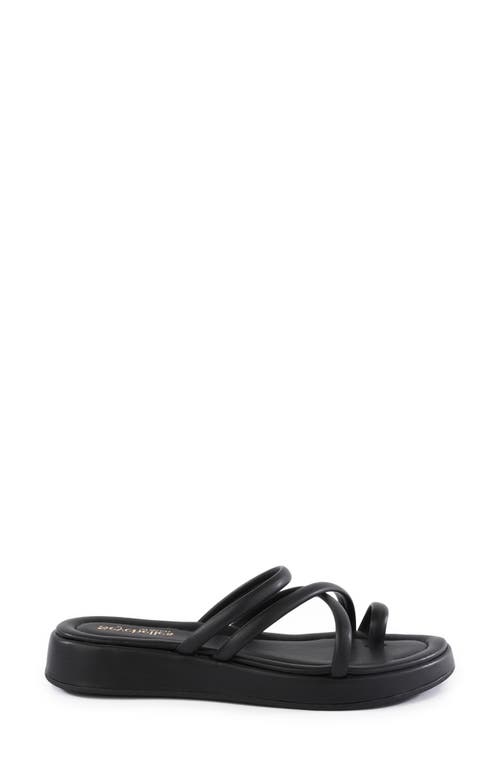 Shop Seychelles Rule The World Platform Wedge Slide Sandal In Black