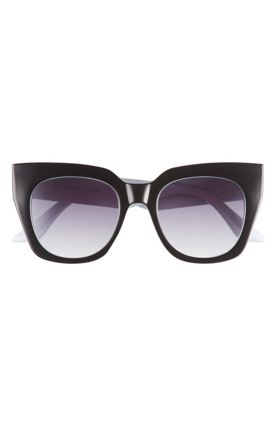 Vince Camuto Cat Eye Sunglasses In Black