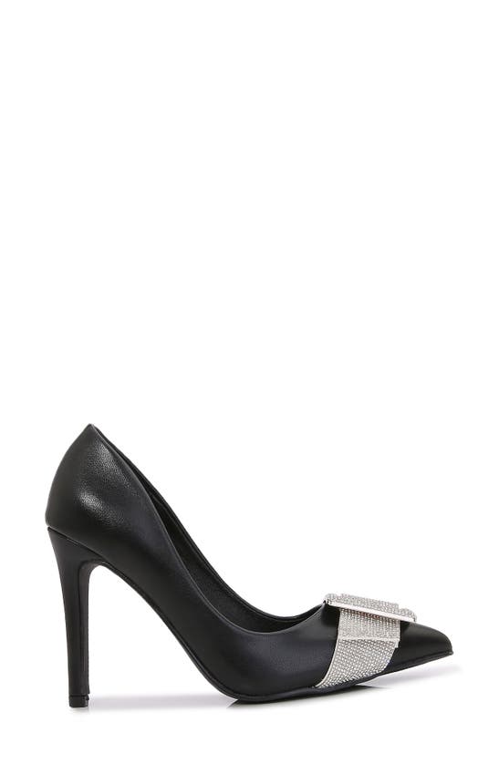 Shop Berness Emery Rhinestone Pump In Black