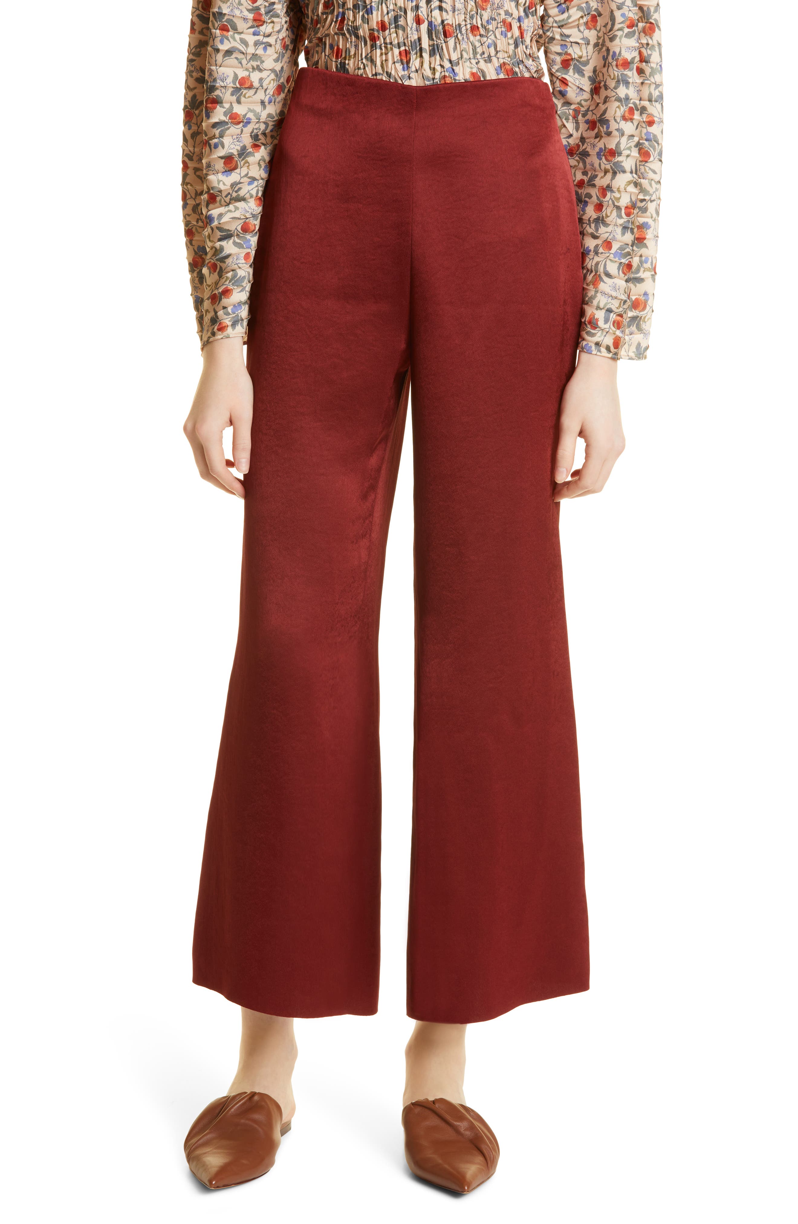 vince wide leg crop pants